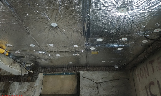 Isolation des planchers bas